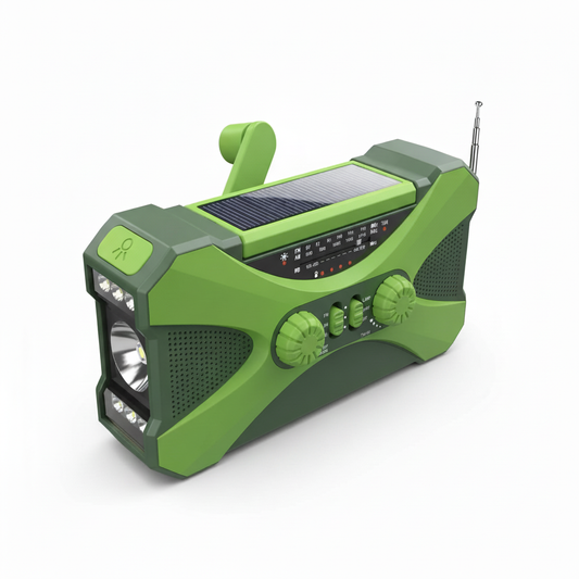 Solar Betriebenes Handkurbelradio - SafePulse
