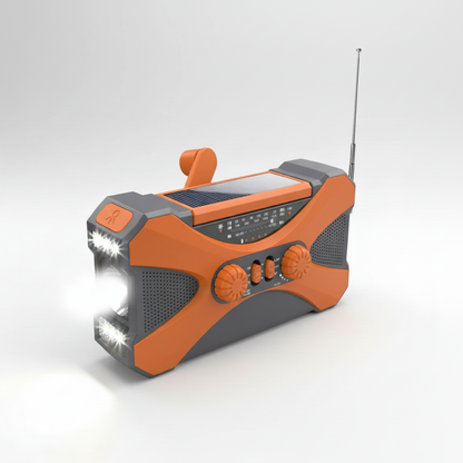 Solar Betriebenes Handkurbelradio - SafePulse