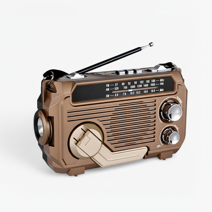 Solarbetriebene Notfallradioeinheit - PowerHaven