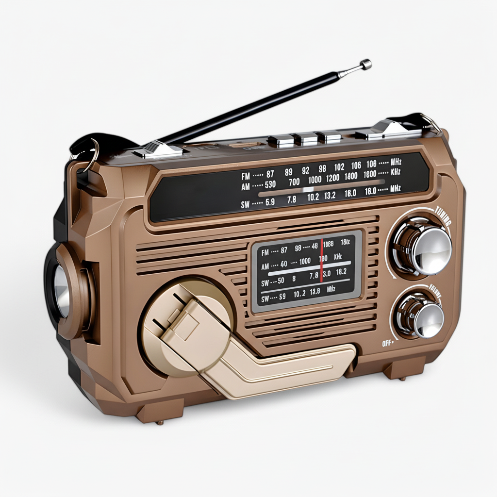 Solarbetriebene Notfallradioeinheit - PowerHaven