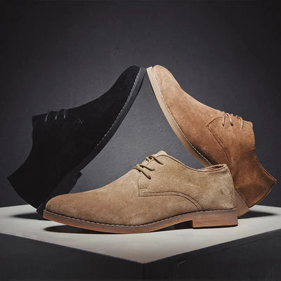 Suède Oxford Schoenen Heren – Sebastian
