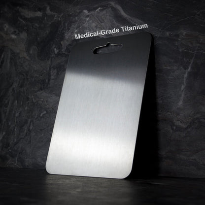 Titanium Snijplank Zonder BPA of Microplastics - PureSteel
