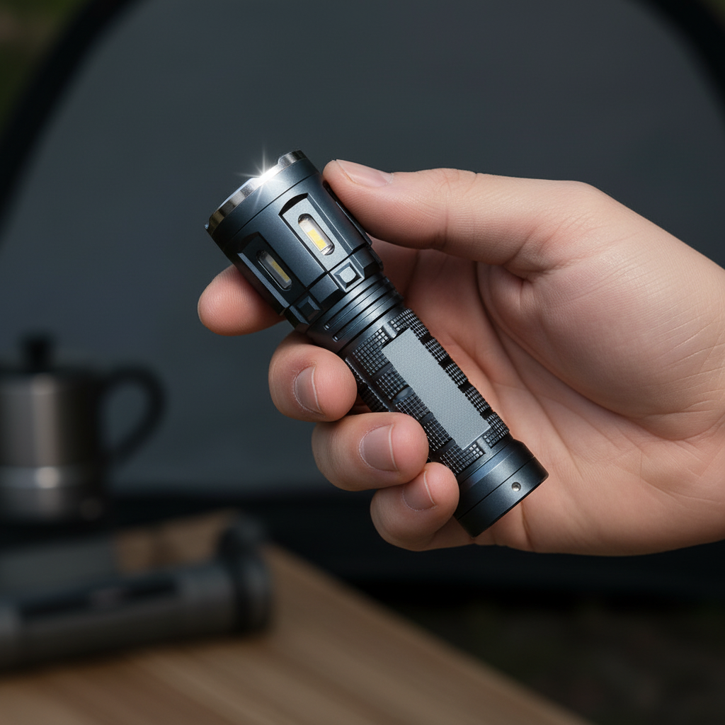 Taktische Taschenlampe Aluminium - LumaTrek