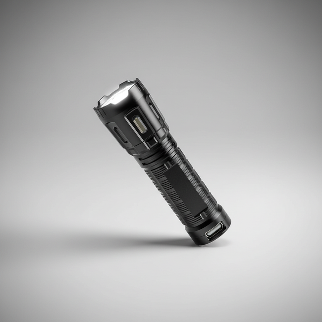 Taktische Taschenlampe Aluminium - LumaTrek