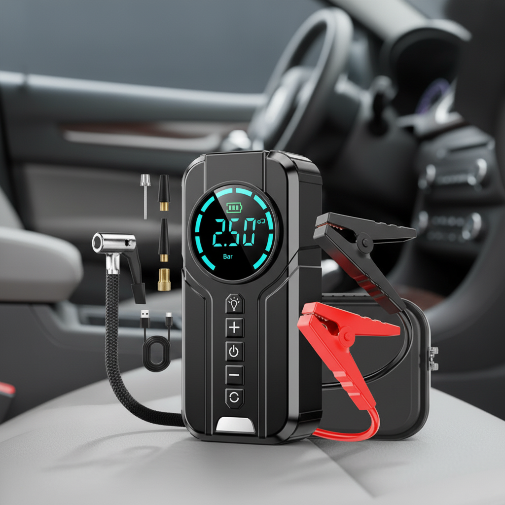 Tragbarer Auto Starthilfe - PowerAir