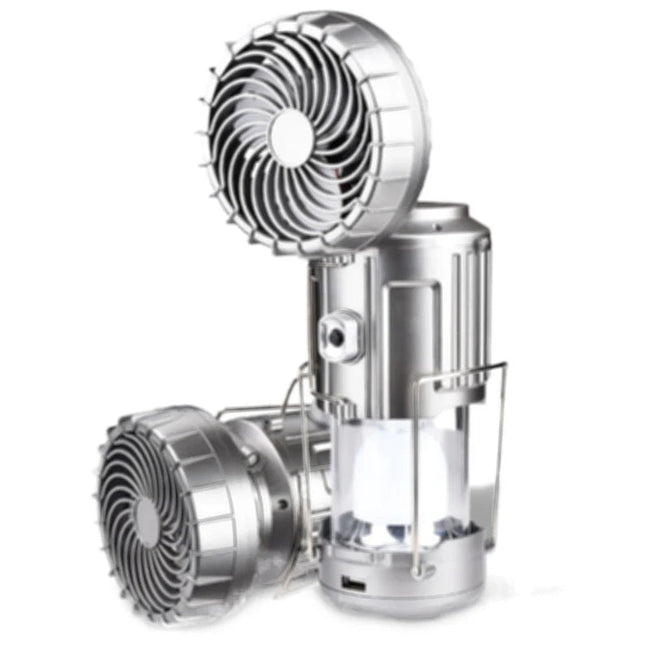 Tragbarer Solarventilator Mit Licht - AventroLight