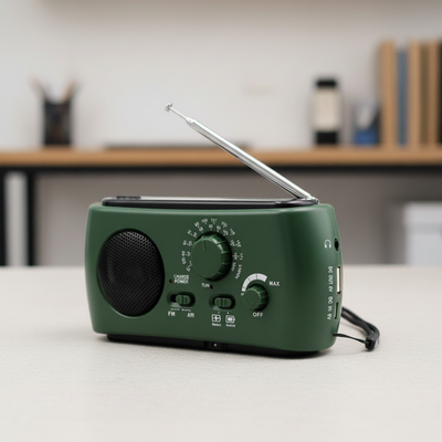 Tragbares Kurzwellen Notradio - CampPulse