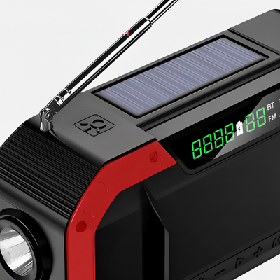 Tragbares Notfallradio Mit Solar - TrailPulse