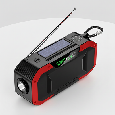 Tragbares Notfallradio Mit Solar - TrailPulse