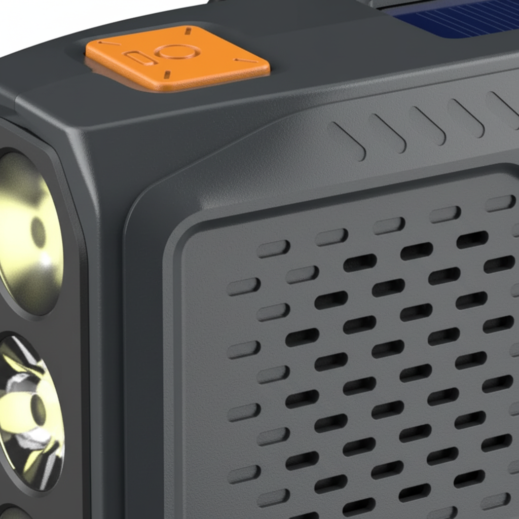 Tragbares Notradio Mit Solarpanel - SunTone