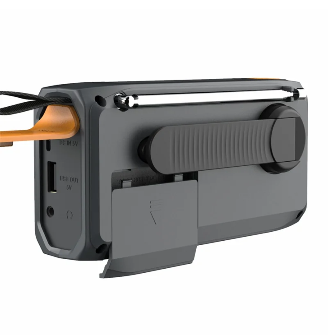 Tragbares Notradio Mit Solarpanel - SunTone