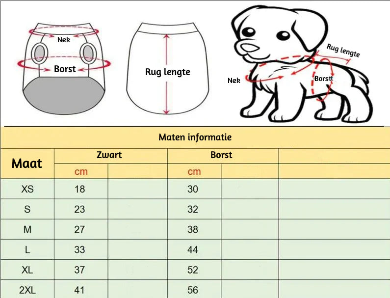 Winterjas voor Honden - FrostPaws