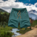Heren Hardloopshorts met Mesh Binnenbroekje en Ritszakken – Nikoas