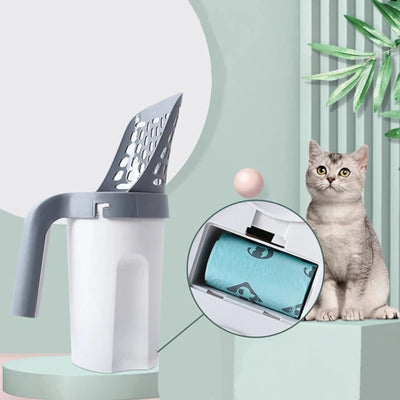 KittyCleaner | Kattenbak Schep met Zeef