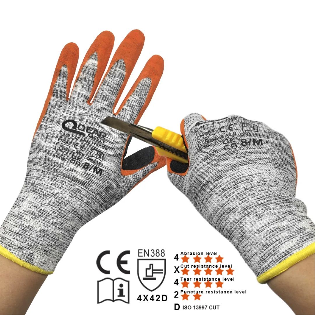 Beschermende Werkhandschoenen | Nitril Palm Gecoat, Antislip, Flexibel