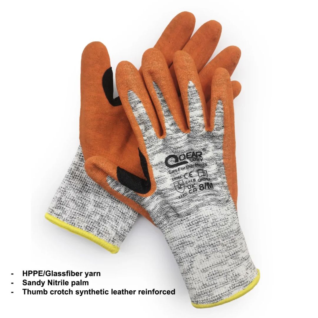 Beschermende Werkhandschoenen | Nitril Palm Gecoat, Antislip, Flexibel