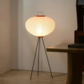 Wabi-Sabi Staande LED Lamp van Rijstpapier - ZenAura