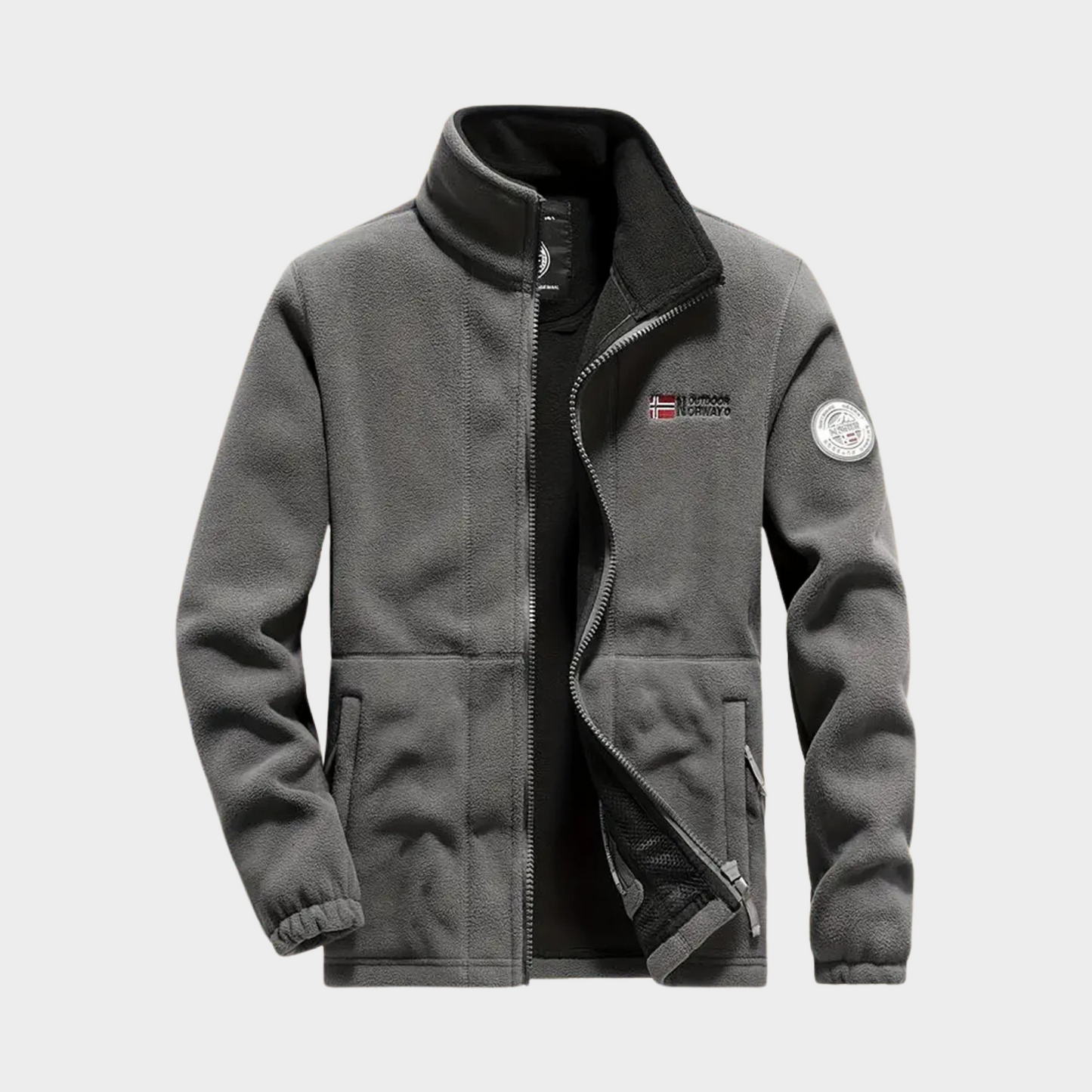 Warme Herenfleece Met Rits – Bjorn