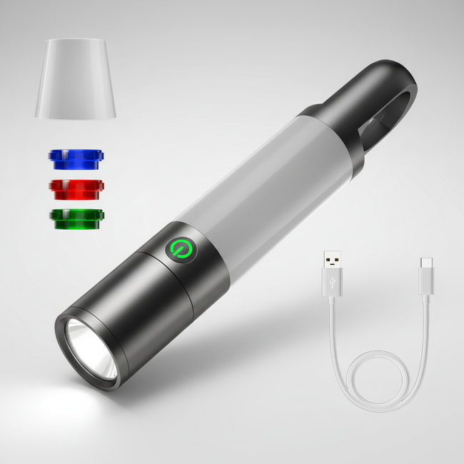 Wiederaufladbare LED Taschenlampe - SparkLite