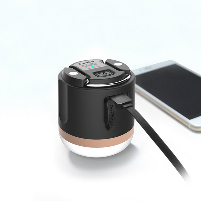 Wiederaufladbare Powerbank Lampe - GlowCore