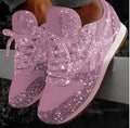 Glitter dames sneakers met sportieve comfort - Leona