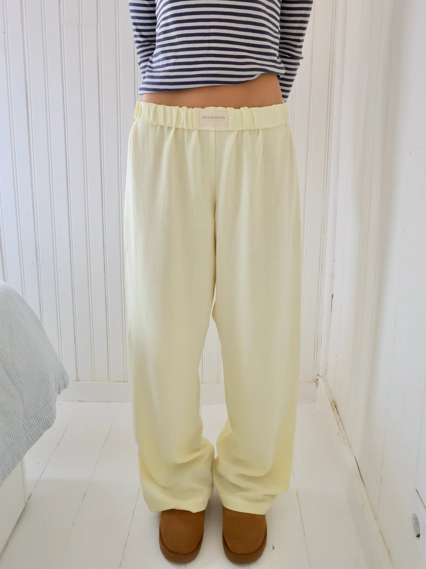 Dames Loungebroek met Streepdesign – Elvira