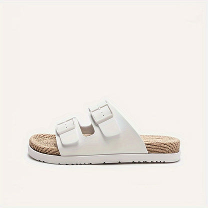 Stijlvolle heren zomer-slippers met verstelbare banden - GripStep