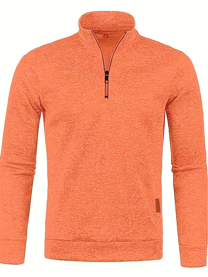 Heren Pullover met Halsrits voor Herfst & Winter – Matteo
