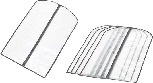 PEVA Kledingopberghoes Set – 5-Pack Stofhoezen met Rits (1 Kopen, 1 GRATIS)