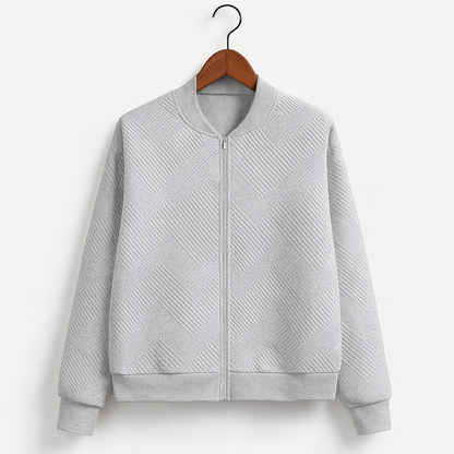 Stijlvolle Dames Zip-Up Jas – Rivka