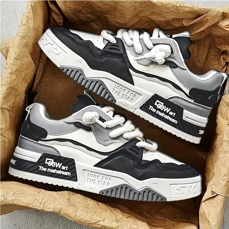 Chunky heren streetwear sneaker met profielzool & comfortpadding – Kairo