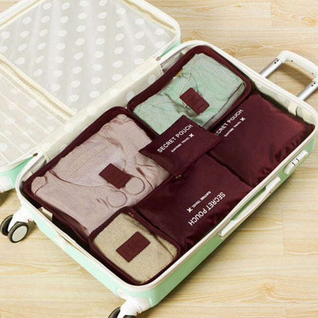 Bagage Inpakorganizer Set – 1+1 GRATIS Ruimtebesparende Reisopslagzakken