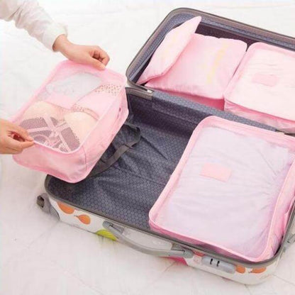 Bagage Inpakorganizer Set – 1+1 GRATIS Ruimtebesparende Reisopslagzakken