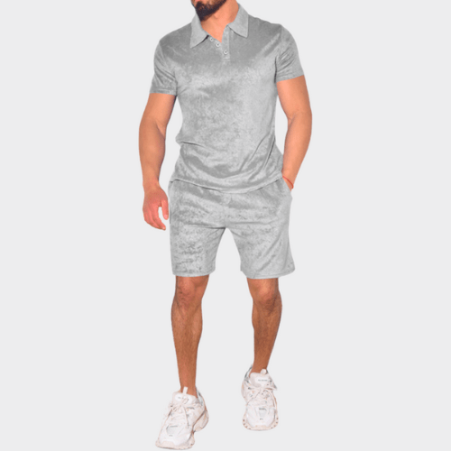 Tweedelig herenoutfit set voor de zomer en vrijetijd – Rafael