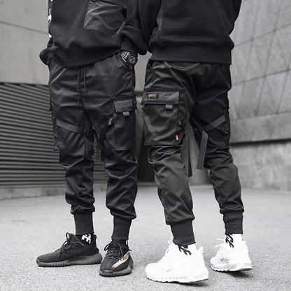 Multi-Pocket Heren Hip-Hop Cargobroek – Dante