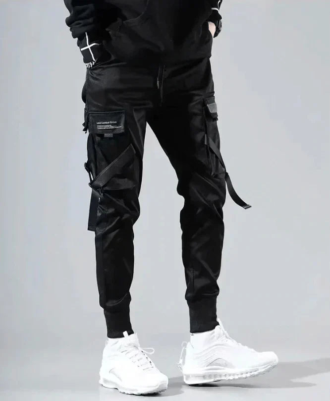 Multi-Pocket Heren Hip-Hop Cargobroek – Dante