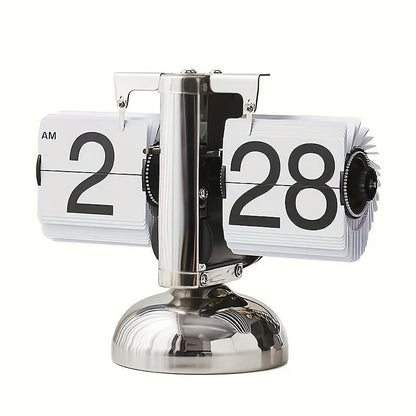 Retro Flip Klok met Staalaccent - TempoFlip