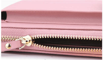 Compact PU Leren Schoudertas met Verstelbare Band