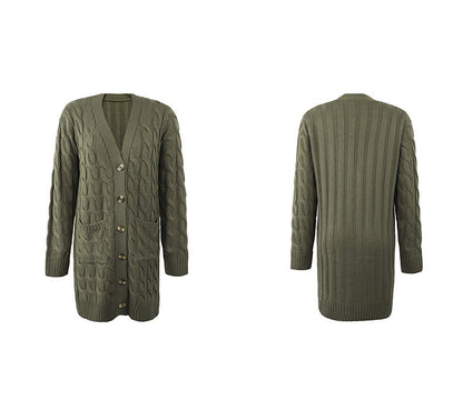 Gebreide dames cardigan met zakken – Noelle