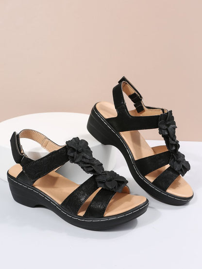 Retro Dames Zomersandalen - Aurelia