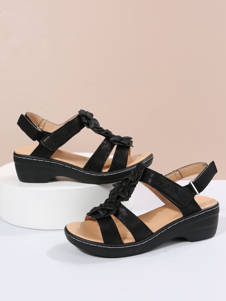 Retro Dames Zomersandalen - Aurelia
