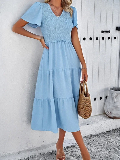 Herfstjurk met losse pasvorm – Nadezhda