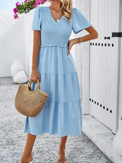 Herfstjurk met losse pasvorm – Nadezhda