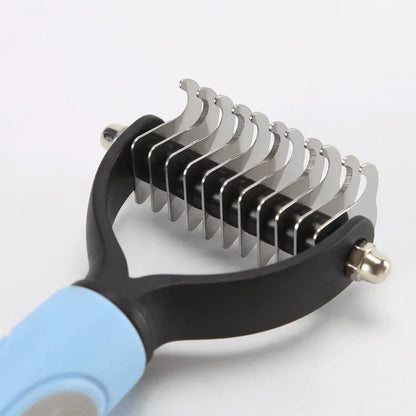 Dubbelzijdige Ontharing Kam voor Huisdieren - SmoothGroom