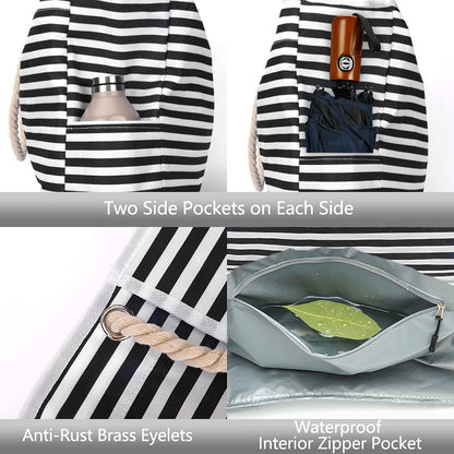 Waterdichte Extra Grote Strandtas met Bonus Reisetui – CoastCarry