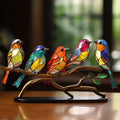 Gekleurde Glazen Vogels voor Chic Interieurontwerp - ChicGlass Birds