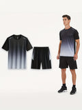 Ademende sportset voor heren met T-shirt en shorts - PowerMove