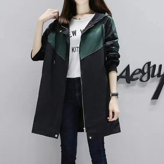 Dames Trenchcoat met Capuchon – Marit