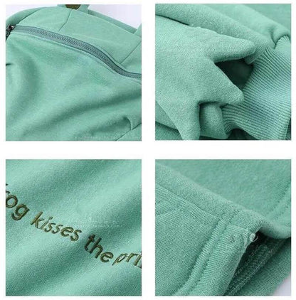 Uniseks Hoodie met Kikkerontwerp – Froggy