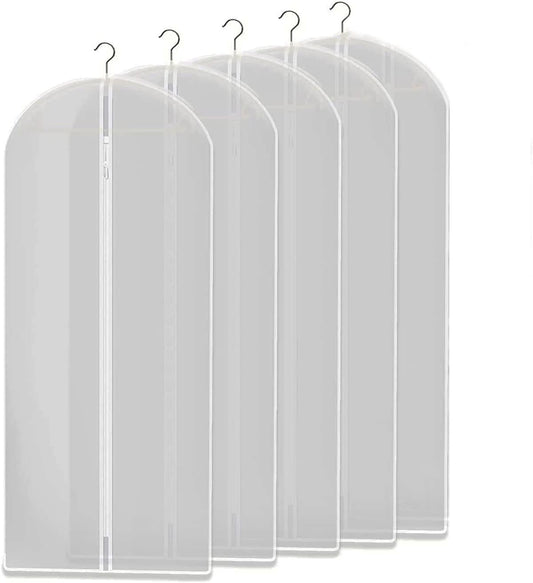 Transparante Kledingopberghoezen – Set van 5 (1 Kopen, 1 GRATIS)